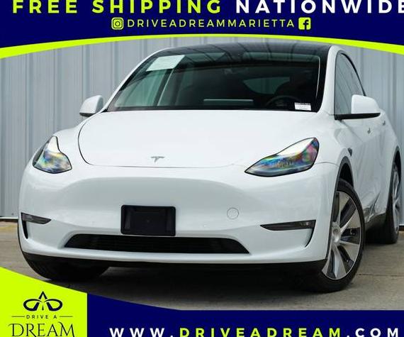 TESLA MODEL Y 2022 7SAYGDEE1NF553214 image
